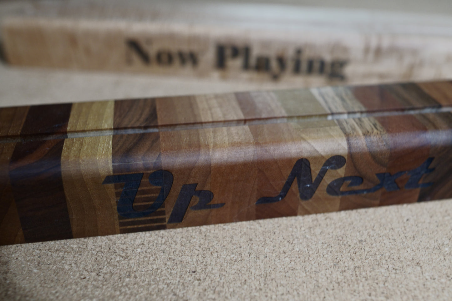 Hardwood Record Holders.  Custom choices available.  Handmade.